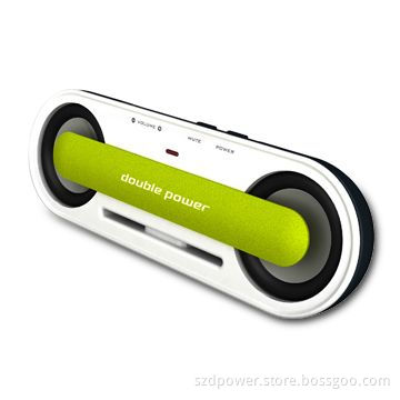 Portable USB Mini Speaker for Apple's iPod and Mobile Phone, with Built-in Digital Amplifier